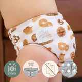 Pocket Diaper - Wide Elastic - Without Inserts - Snap - LPO ECO