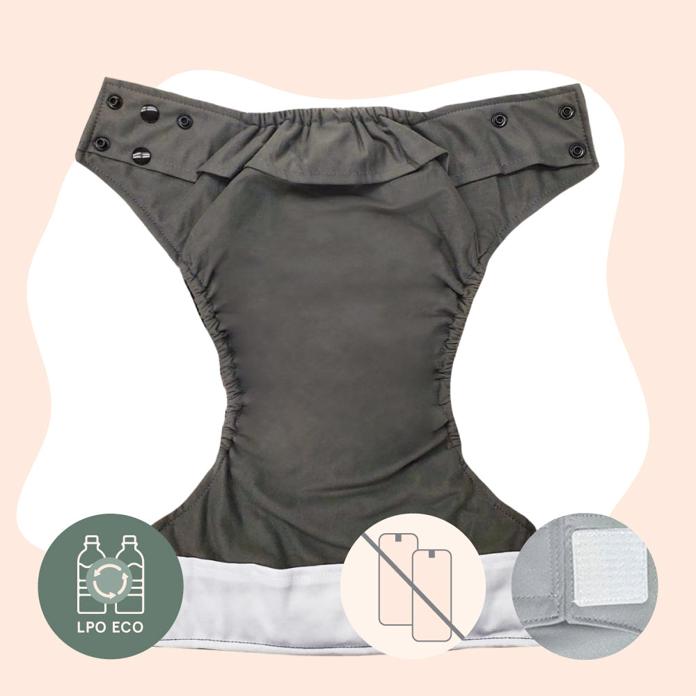 Pocket Diaper Without Inserts - Velcro - LPO ECO