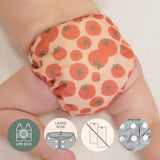 Pocket Diaper - Wide Elastic - Without Inserts - Snap - LPO ECO